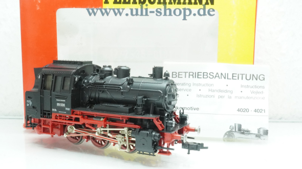 Fleischmann H0 4021 Dampflok Gleichstrom analog Galeriebild - zum Vergrößern bitte auf das Bild klicken