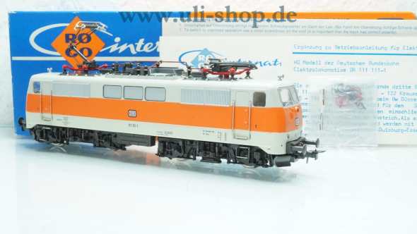 Roco H0 4133 B E-Lok Gleichstrom analog Galeriebild - zum Vergrößern bitte auf das Bild klicken