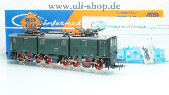 Roco H0 4139 S E-Lok Gleichstrom analog Galeriebild - zum Vergrößern bitte auf das Bild klicken