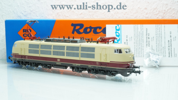 Roco H0 04146 A E-Lok Gleichstrom analog Galeriebild - zum Vergrößern bitte auf das Bild klicken