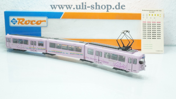 Roco H0 43191 Straßenbahn Gleichstrom digital Galeriebild - zum Vergrößern bitte auf das Bild klicken