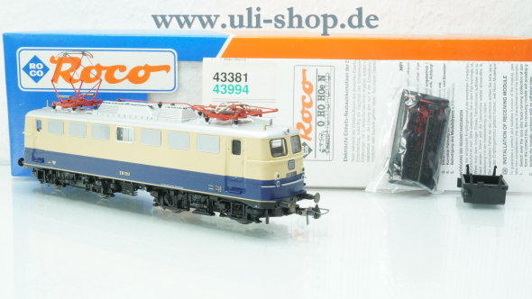Roco H0 43381 E-Lok Gleichstrom analog Galeriebild - zum Vergrößern bitte auf das Bild klicken
