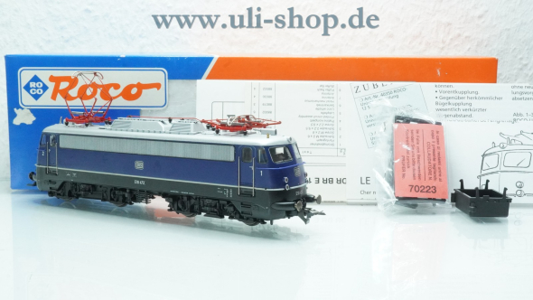 Roco H0 43791 E-Lok Gleichstrom analog Galeriebild - zum Vergrößern bitte auf das Bild klicken