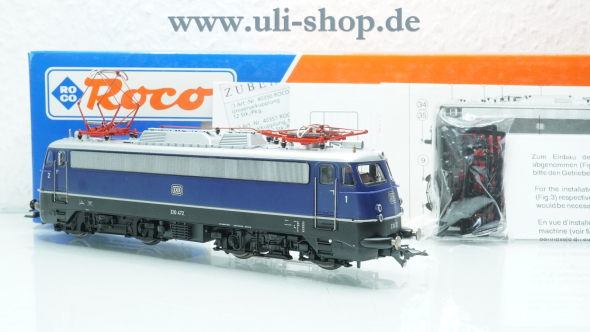 Roco H0 43843 E-Lok Wechselstrom analog Galeriebild - zum Vergrößern bitte auf das Bild klicken