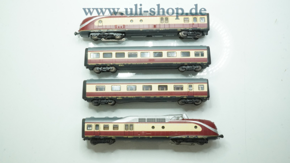 Preview: Roco H0 14183 A Triebwagen 3-Leiter Gleichstrom analog Bild 2