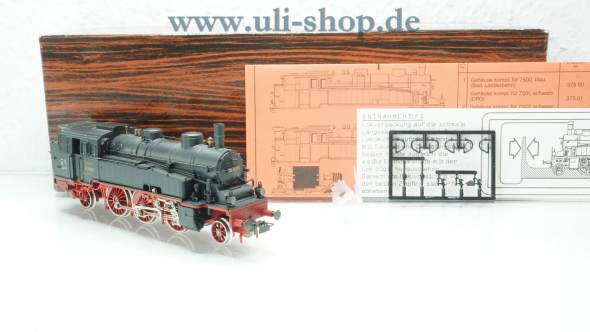 Liliput H0 75 01 Dampflok Gleichstrom analog Galeriebild - zum Vergrößern bitte auf das Bild klicken