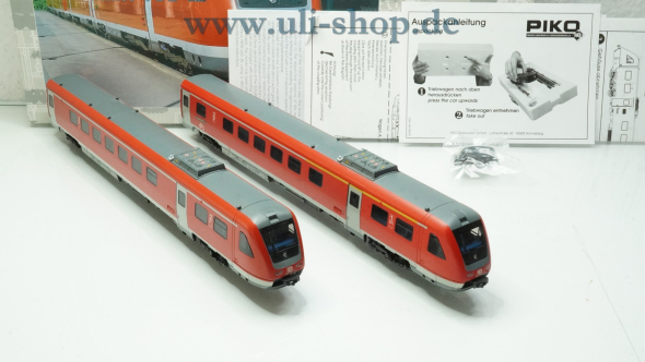 PIKO H0 52000 Triebwagen Gleichstrom analog Galeriebild - zum Vergrößern bitte auf das Bild klicken