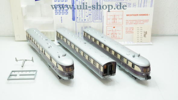 Liliput H0 126 02 1 Triebwagen Gleichstrom analog Galeriebild - zum Vergrößern bitte auf das Bild klicken