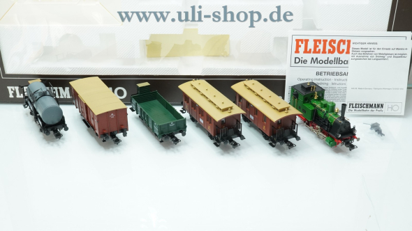 Fleischmann H0 1892 Zugpackung Wechselstrom analog Galeriebild - zum Vergrößern bitte auf das Bild klicken