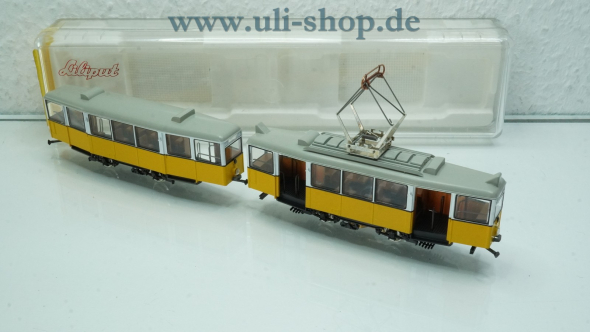 Liliput H0 194 00 Straßenbahn Gleichstrom analog Galeriebild - zum Vergrößern bitte auf das Bild klicken