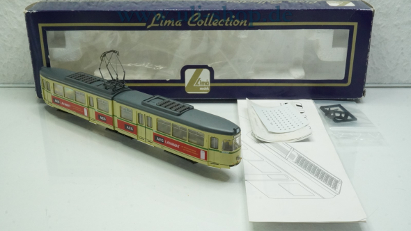 Lima H0 208560 Straßenbahn Gleichstrom analog Galeriebild - zum Vergrößern bitte auf das Bild klicken