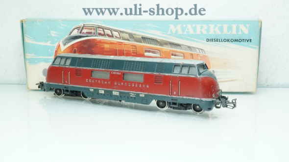 Märklin H0 3021 Diesellok Wechselstrom analog Galeriebild - zum Vergrößern bitte auf das Bild klicken