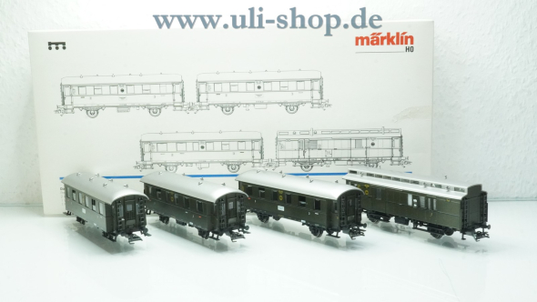 Märklin H0 42353 Wagenpackung Wechselstrom Galeriebild - zum Vergrößern bitte auf das Bild klicken