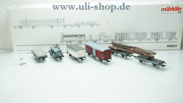 Märklin H0 48803 Wagenpackung Wechselstrom Galeriebild - zum Vergrößern bitte auf das Bild klicken