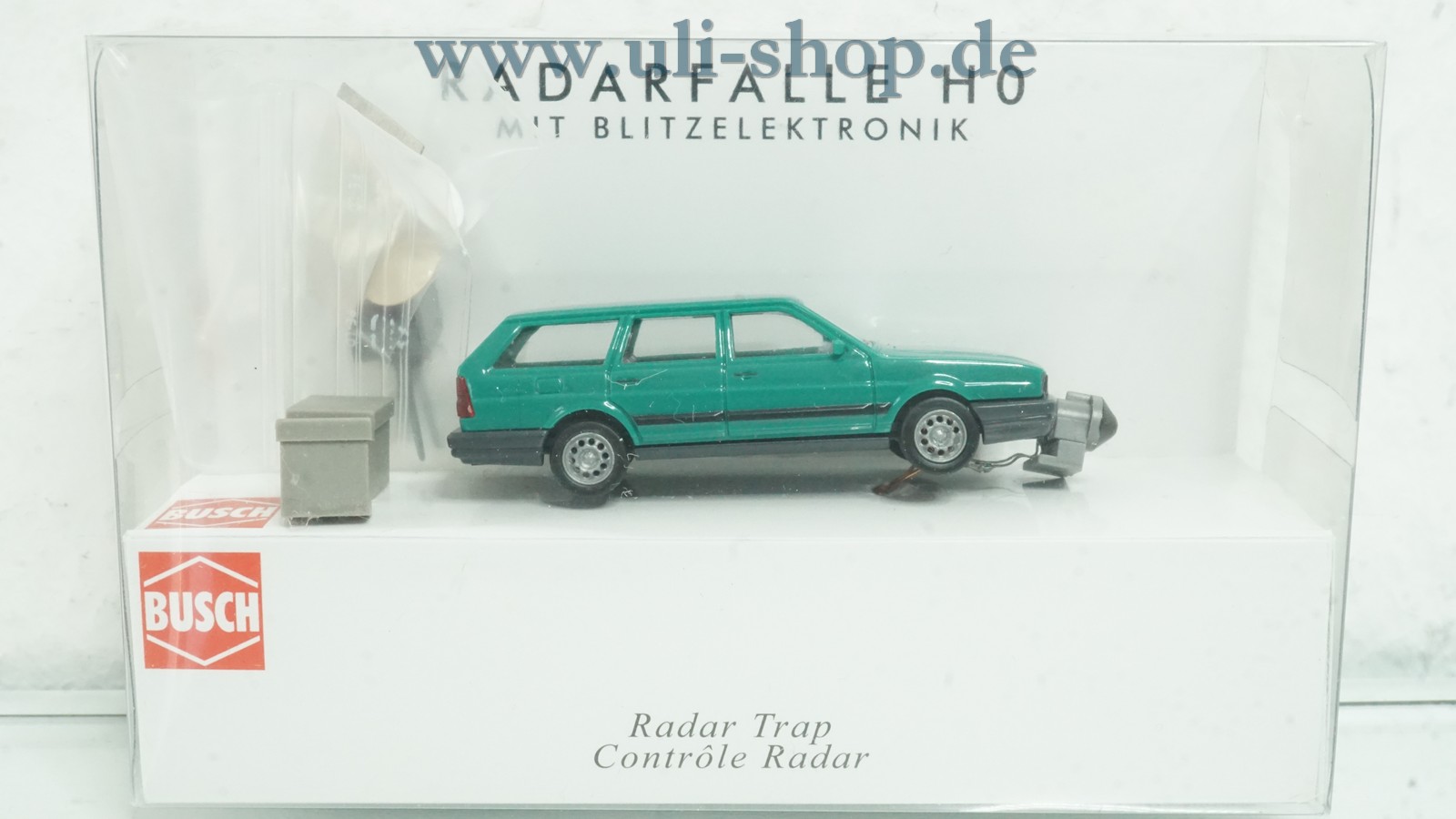 161664 H0 Radarfalle - Mit Blitzlicht Für Deine Modelleisenbahn