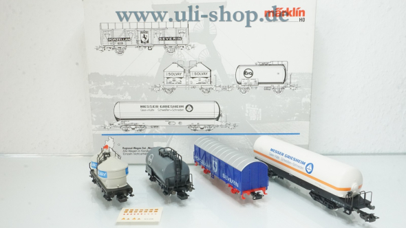Märklin H0 4793 Wagenpackung Wechselstrom Galeriebild - zum Vergrößern bitte auf das Bild klicken