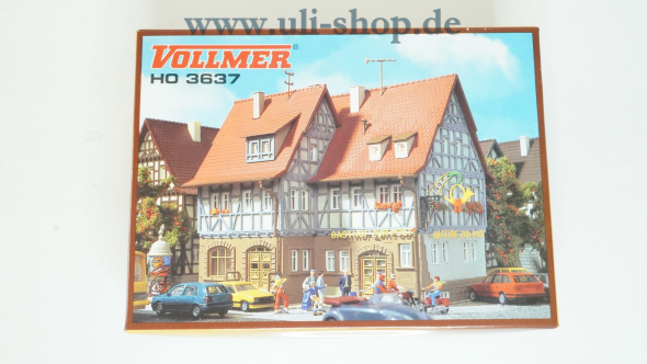 Vollmer H0 3637 Modellhaus Galeriebild - zum Vergrößern bitte auf das Bild klicken