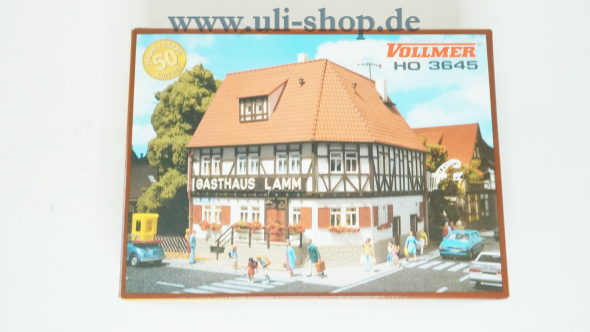 Vollmer H0 3645 Modellhaus Galeriebild - zum Vergrößern bitte auf das Bild klicken