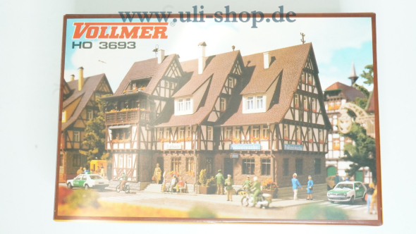 Vollmer H0 3693 Modellhaus Galeriebild - zum Vergrößern bitte auf das Bild klicken