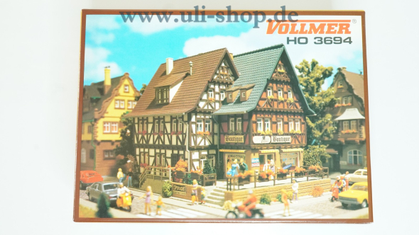 Vollmer H0 3694 Modellhaus Galeriebild - zum Vergrößern bitte auf das Bild klicken