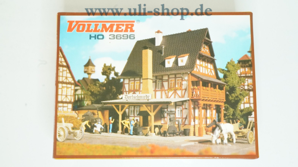 Vollmer H0 3696 Modellhaus Galeriebild - zum Vergrößern bitte auf das Bild klicken