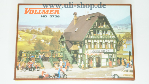 Vollmer H0 3736 Modellhaus Galeriebild - zum Vergrößern bitte auf das Bild klicken