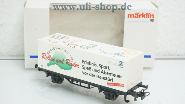 Märklin H0 Güterwagen Wechselstrom Galeriebild - zum Vergrößern bitte auf das Bild klicken