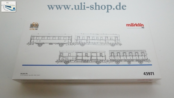 Märklin H0 43971 Wagenpackung Wechselstrom Galeriebild - zum Vergrößern bitte auf das Bild klicken