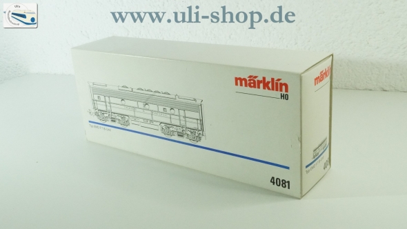 Märklin H0 4081 Leerkarton Galeriebild - zum Vergrößern bitte auf das Bild klicken