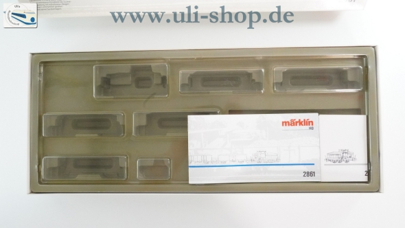 Märklin H0 2861 Leerkarton ohne Inhalt gebrauchter Zustand