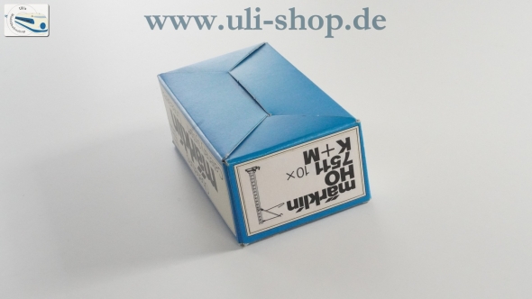 Märklin H0 7511 Leerkarton ohne Inhalt wenig gebrauchter Zustand