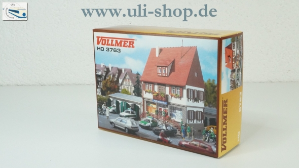 Vollmer H0 3763 Modellhaus Galeriebild - zum Vergrößern bitte auf das Bild klicken