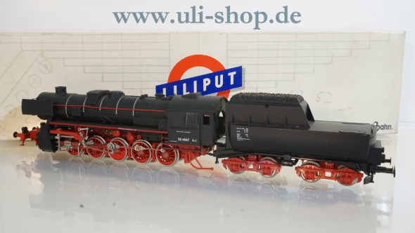 Liliput H0 5209 Dampflok Br. 52 4867 Historische Eisenbahn voll funktionsfähig wenig bespielt Wechselstrom analog mit OVP