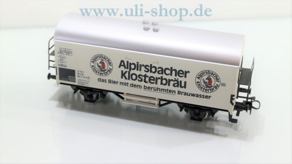 Märklin H0 4417 Güterwagen Bierwagen Alpirsbacher Klosterbräu wenig bespielt Wechselstrom mit OVP (P2 001)