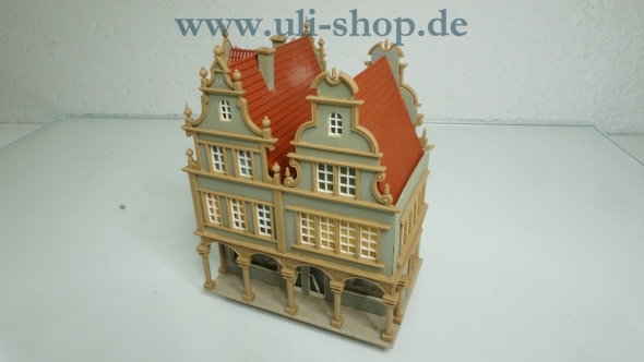 Vollmer H0 Modellhaus Stadthaus bespielt (Q2 018)