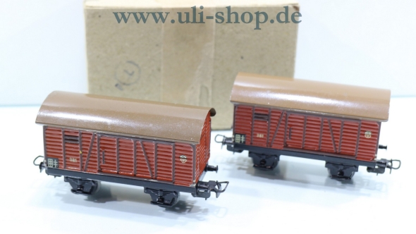 Märklin H0 381 Güterwagen Wechselstrom Galeriebild - zum Vergrößern bitte auf das Bild klicken