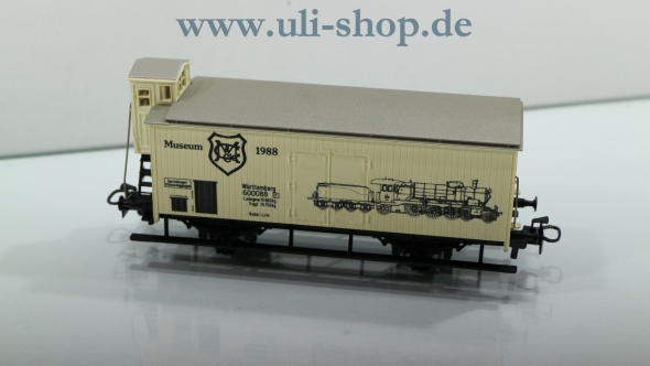 Märklin H0 Güterwagen Museumswagen 1988 stark bespielt Wechselstrom mit OVP (S2 089)