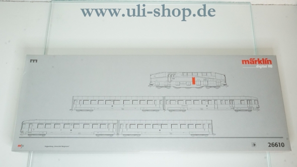 Märklin H0 26610 Zugpackung Wechselstrom digital mfx Sound (Vollsound) Galeriebild - zum Vergrößern bitte auf das Bild klicken