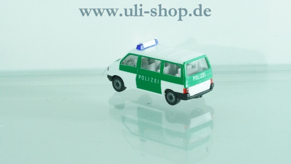 Herpa H0 Modellauto Polizei VW-Bus T4 wenig bespielt ohne OVP