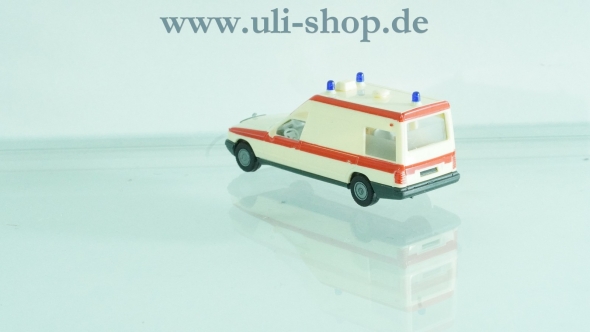Herpa H0 Modellauto RTW Mercedes W124 Miesen Bonna wenig bespielt ohne OVP
