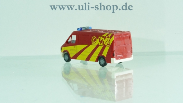 Wiking H0 Modellauto Feuerwehr Mercedes Benz wenig bespielt ohne OVP