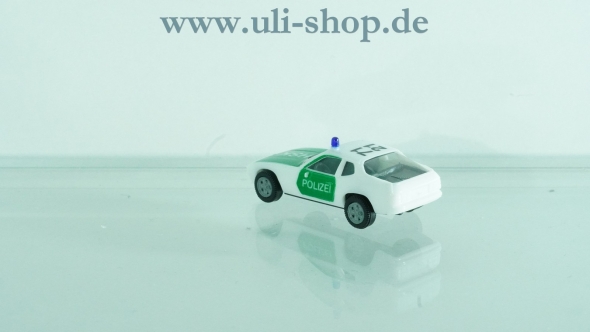 Herpa H0 Modellauto Polizei Porsche 924 wenig bespielt ohne OVP