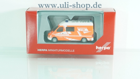 Herpa H0 Modellauto Feuerwehr Sindelfingen MB Sprinter wenig bespielt mit OVP