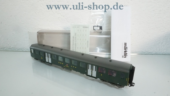 Märklin H0 43371 Personenwagen Wechselstrom Galeriebild - zum Vergrößern bitte auf das Bild klicken