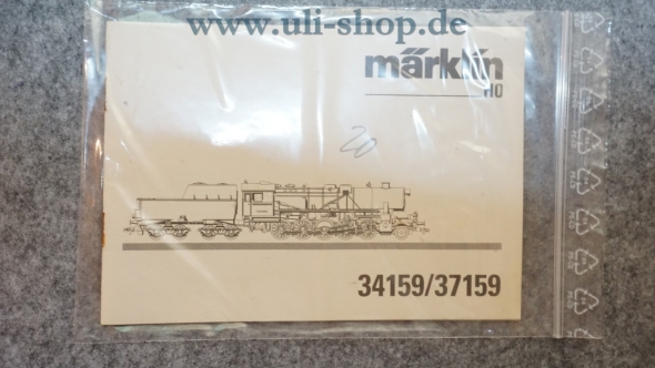 Märklin H0 34159/37159 Bedienungsanleitung Galeriebild - zum Vergrößern bitte auf das Bild klicken