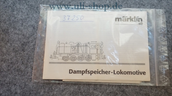 Märklin H0 37250 Bedienungsanleitung Galeriebild - zum Vergrößern bitte auf das Bild klicken