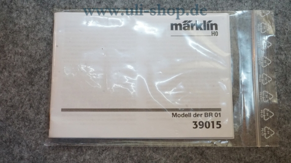 Märklin H0 39015 Bedienungsanleitung Galeriebild - zum Vergrößern bitte auf das Bild klicken