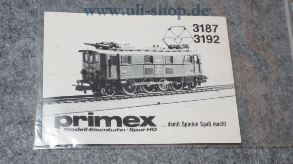 Primex H0 3187/3192 Bedienungsanleitung Galeriebild - zum Vergrößern bitte auf das Bild klicken