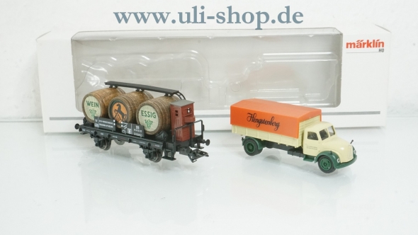Märklin H0 48008 Güterwagen Wechselstrom Galeriebild - zum Vergrößern bitte auf das Bild klicken