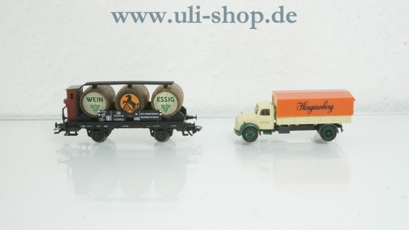 Märklin H0 48008 Güterwagen Museumswagen 2008 Hengstenberg neuwertig Wechselstrom mit OVP